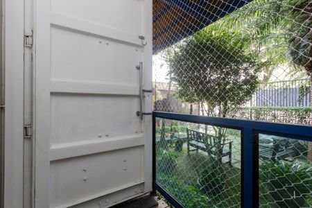 Varanda de kitnet/studio para alugar com 1 quarto, 32m² em Jardim Caravelas, São Paulo