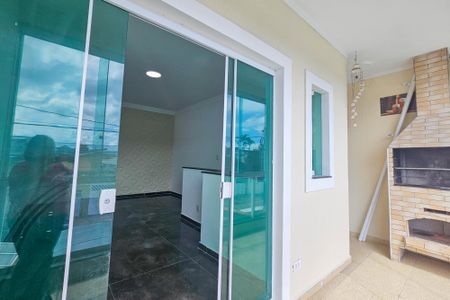varanda de casa para alugar com 3 quartos, 83m² em Parque Estuario (vicente de Carvalho), Guarujá