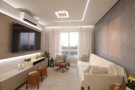 Sala - Jantar de apartamento à venda com 3 quartos, 76m² em Marechal Rondon, Canoas