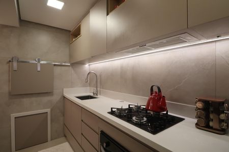 Apartamento à venda com 76m², 3 quartos e 2 vagasCozinha e Área de Serviço
