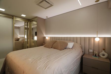 Apartamento à venda com 76m², 3 quartos e 2 vagasQuarto suíte 