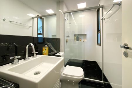 Apartamento à venda com 82m², 3 quartos e 2 vagasBanheiro da Suíte 1