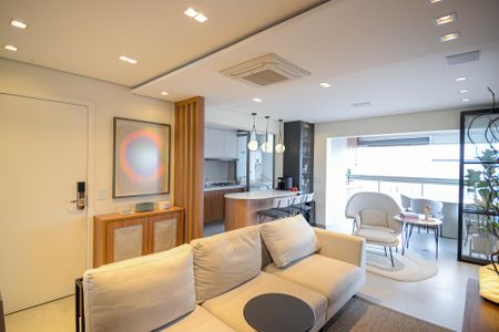 Sala de apartamento para alugar com 2 quartos, 67m² em Chácara Klabin, São Paulo