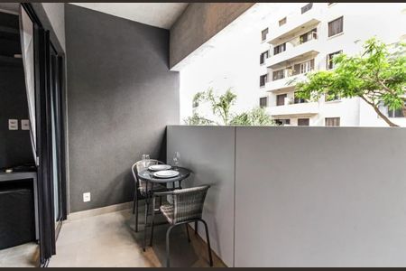 Varanda de apartamento à venda com 1 quarto, 22m² em Bela Vista, São Paulo