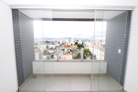 Varanda da Sala de apartamento à venda com 3 quartos, 86m² em Padre Eustáquio, Belo Horizonte