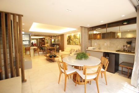 Detalhe Sala de casa de condomínio para alugar com 3 quartos, 133m² em Patamares, Salvador