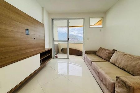Sala de apartamento à venda com 1 quarto, 50m² em Barra da Tijuca, Rio de Janeiro