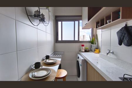 Apartamento para alugar com 27m², 1 quarto e sem vagaCozinha e Área de Serviço