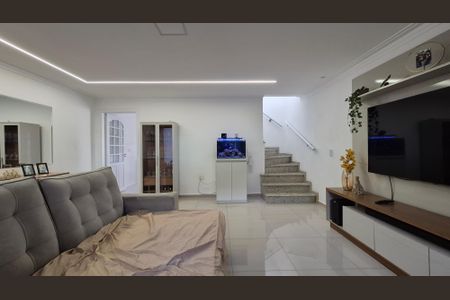 Sala  de casa à venda com 2 quartos, 179m² em Campestre, Santo André