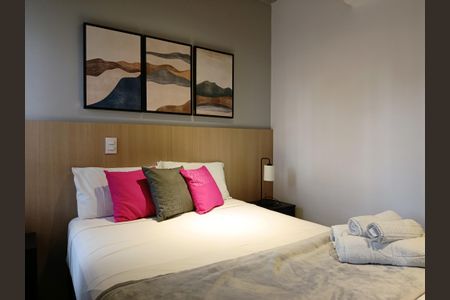 Estúdio - Quarto de kitnet/studio para alugar com 1 quarto, 22m² em Cerqueira César, São Paulo