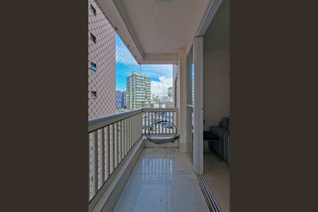 Sacada  de apartamento para alugar com 1 quarto, 65m² em Guilhermina, Praia Grande