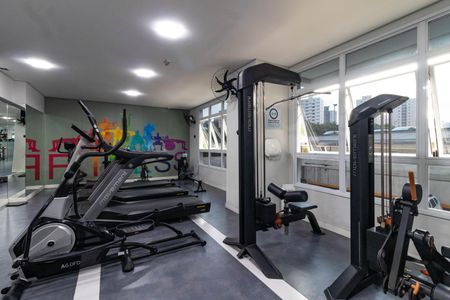 Apartamento para alugar com 49m², 2 quartos e 1 vaga Apartamento para alugar com 49m², 2 quartos e 1 vagaAcademia