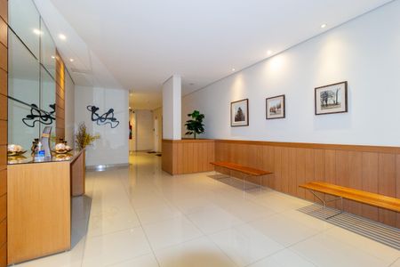 Apartamento à venda com 78m², 3 quartos e 2 vagasHall social