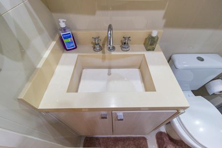 Apartamento à venda com 78m², 3 quartos e 2 vagasDetalhe Banheiro - Social