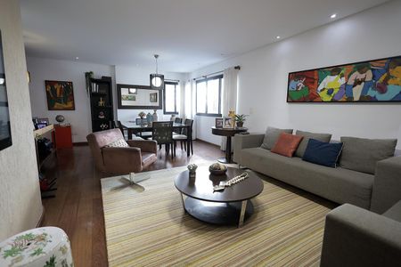Sala e Sala de Jantar de apartamento à venda com 3 quartos, 136m² em Jardim, Santo André