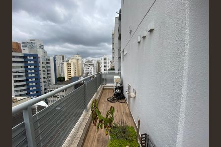 Apartamento para alugar com 163m², 1 quarto e 4 vagasVaranda da cozinha