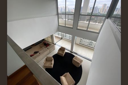Vista do segundo andar de apartamento à venda com 1 quarto, 163m² em Brooklin Novo, São Paulo