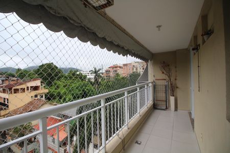 Varanda de apartamento para alugar com 2 quartos, 70m² em Taquara, Rio de Janeiro