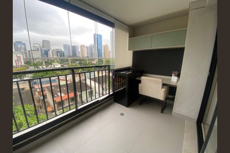 Apartamento à venda com 42m², 1 quarto e 1 vagaVaranda