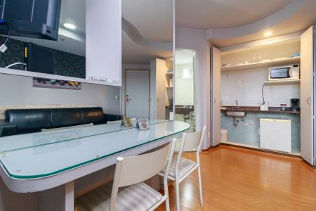 Studio à venda com 35m², 1 quarto e sem vagaSala