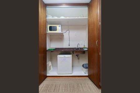 Sala de apartamento à venda com 1 quarto, 34m² em Brooklin, São Paulo