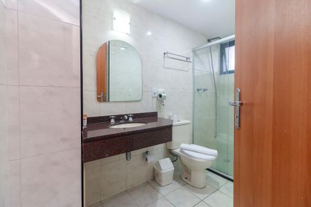 Banheiro de apartamento à venda com 1 quarto, 34m² em Brooklin, São Paulo