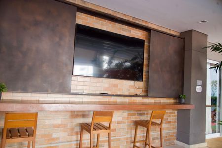 Apartamento à venda com 140m², 2 quartos e 2 vagasÁrea comum - Churrasqueira