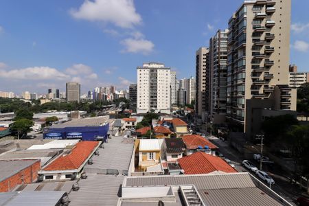 Vista da Sacada da Sala de apartamento para alugar com 1 quarto, 39m² em Jardim, Santo André