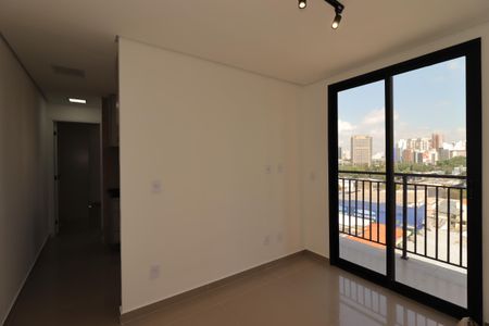 Sala de apartamento para alugar com 1 quarto, 39m² em Jardim, Santo André