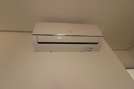 Quarto - Ar-condicionado de apartamento para alugar com 1 quarto, 39m² em Jardim, Santo André