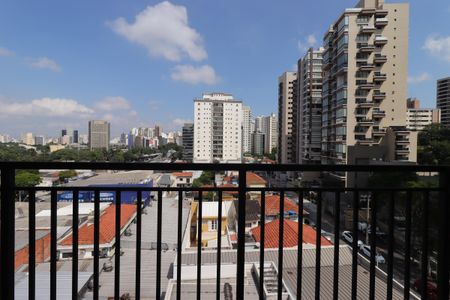 Sacada da Sala de apartamento para alugar com 1 quarto, 39m² em Jardim, Santo André