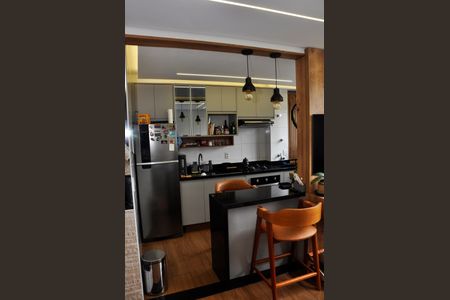 Apartamento à venda com 46m², 2 quartos e 1 vagaDetalhe - Cozinha Americana
