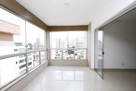 Varanda da Sala de apartamento à venda com 4 quartos, 133m² em Buritis, Belo Horizonte