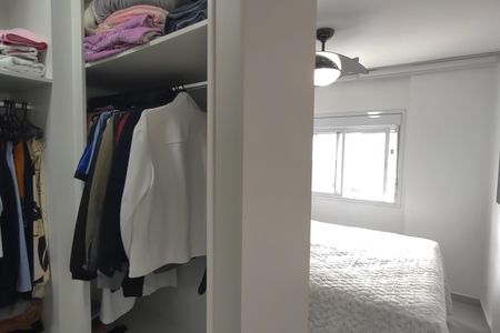 Apartamento à venda com 44m², 1 quarto e 1 vagaCloset do quarto