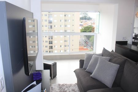 Sala de apartamento à venda com 1 quarto, 44m² em Santa Paula, São Caetano do Sul
