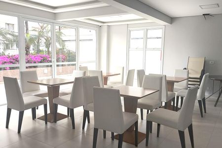 Apartamento à venda com 44m², 1 quarto e 1 vagaÁrea comum - Salão de festas