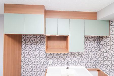 Cozinha - Armários de apartamento para alugar com 2 quartos, 32m² em Vila Nova Curuca, São Paulo