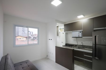 Sala / Cozinha  de apartamento para alugar com 1 quarto, 31m² em Tucuruvi, São Paulo