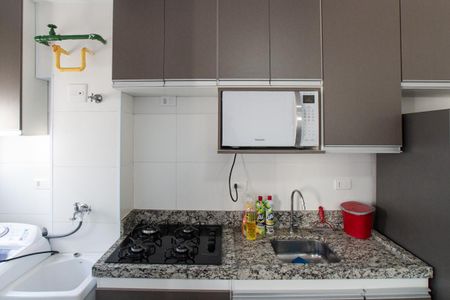 Apartamento para alugar com 31m², 1 quarto e sem vaga Apartamento para alugar com 31m², 1 quarto e sem vagaCozinha e Área de Serviço