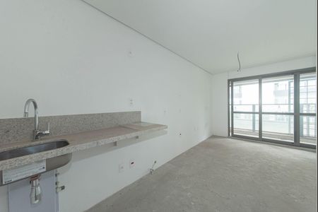 Studio à venda com 40m², 1 quarto e sem vagaCozinha