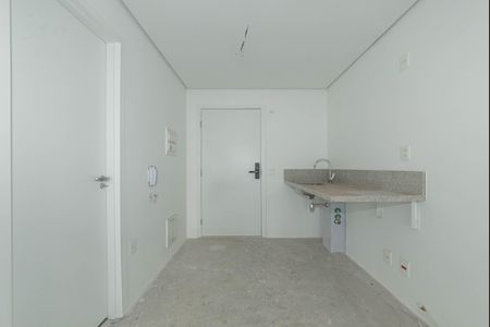 Cozinha de kitnet/studio à venda com 1 quarto, 40m² em Brooklin, São Paulo