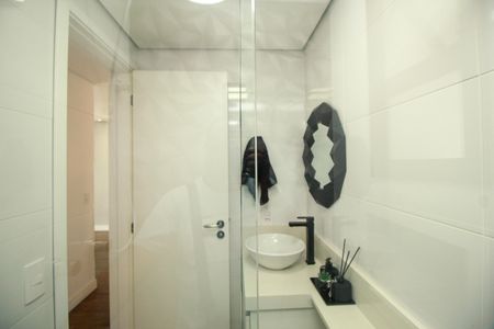 Apartamento à venda com 60m², 2 quartos e 2 vagasBanheiro Social