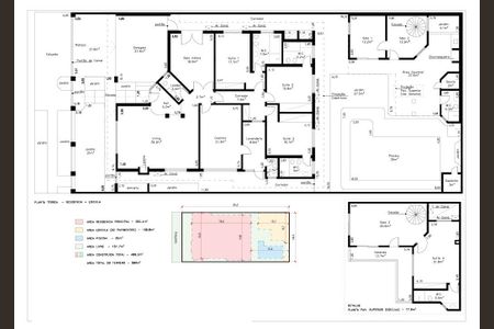 Casa para alugar com 488m², 4 quartos e 4 vagasPlanta da Residência
