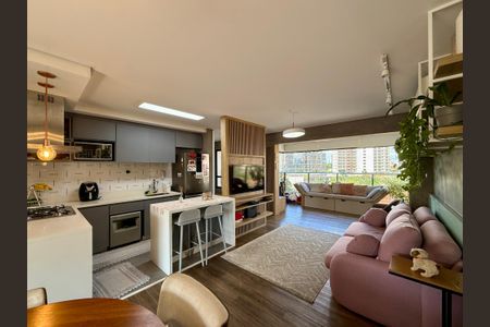 Sala de apartamento à venda com 2 quartos, 106m² em Jardim das Acacias, São Paulo