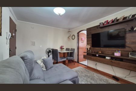 Sala de apartamento à venda com 2 quartos, 54m² em Jardim Alvorada, Santo André