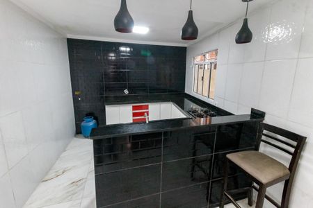 Casa para alugar com 59m², 1 quarto e 1 vagaDetalhe da cozinha