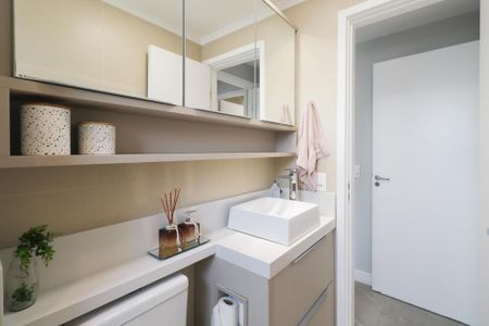 Apartamento à venda com 51m², 2 quartos e 1 vagaBanheiro da Suíte