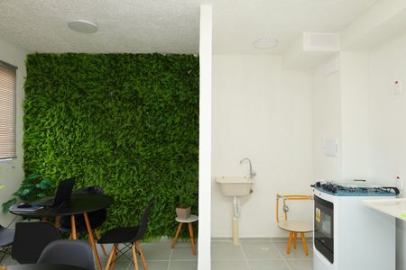 Apartamento para alugar com 40m², 2 quartos e sem vagaÁrea comum - Salão de festas