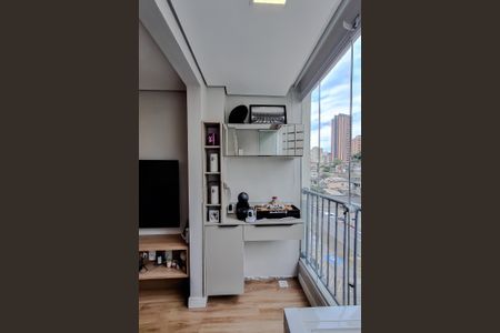 Varanda da Sala de apartamento à venda com 2 quartos, 51m² em Liberdade, São Paulo