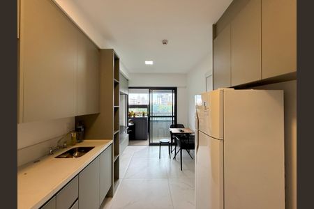 Studio para alugar com 28m², 1 quarto e sem vagaCozinha 